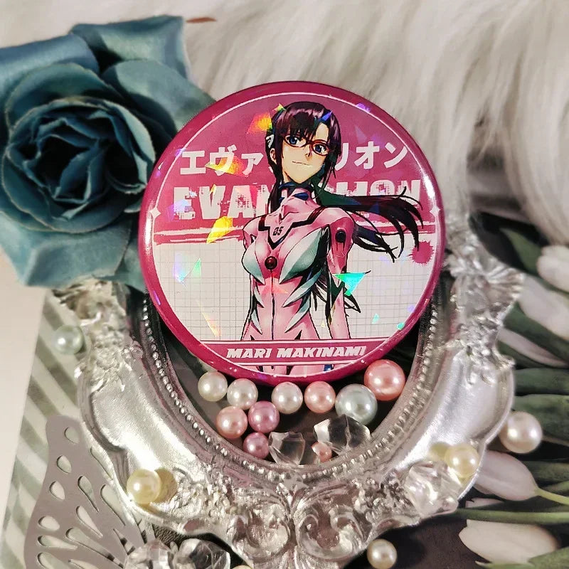 Neon Genesis Evangelion Ayanami Rei Badge