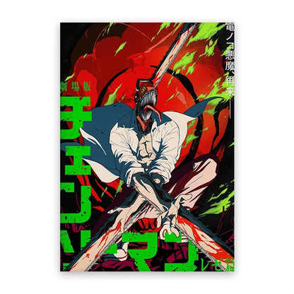 Chainsaw Man Denji Canvas Print