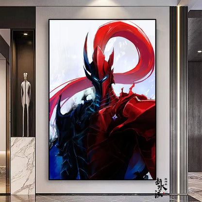 Solo Leveling Frameless Canvas Painting