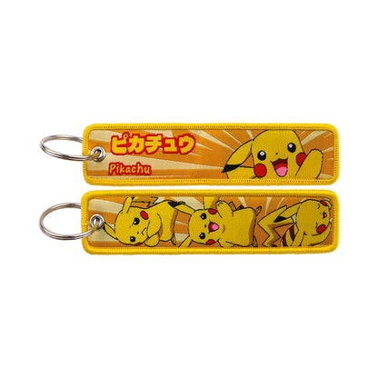 Pokemon Pokeball Embroidered Keychain