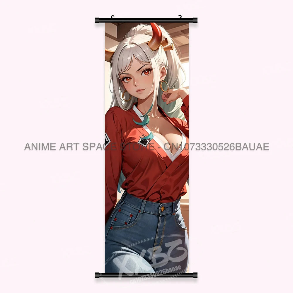 One Piece Yamato Canvas Poster