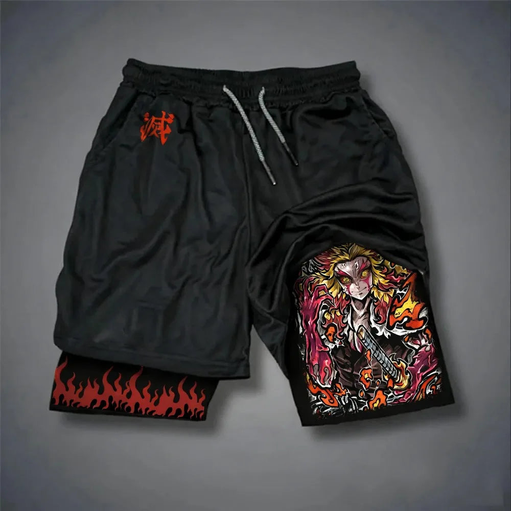 Demon Slayer Tokitou Muichirou Sports Shorts
