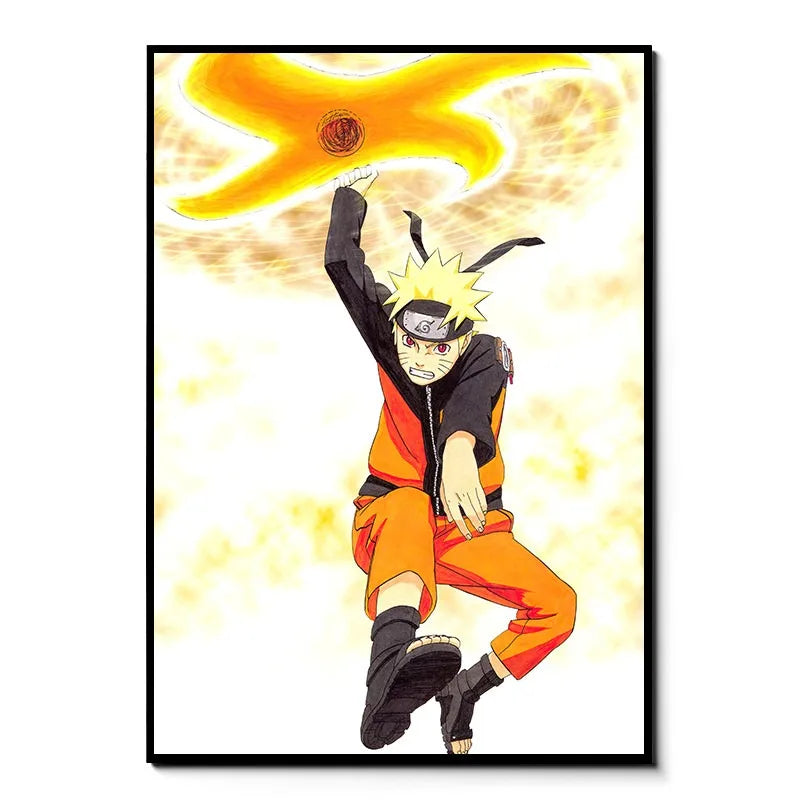 Naruto Uzumaki Frameless Canvas