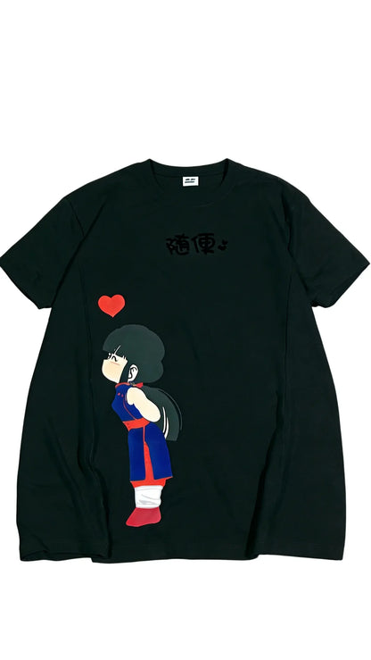 2026 Summer Dragon Ball Retro Anime T-Shirt Couple Outfit Goku Chi-Chi Casual Loose Sports Tee Funny Casual Design Y2K Style