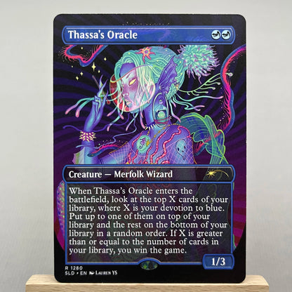 SLD HOLO2-01 TCG Cards for Home Play Proxy Lord of the Pit Ritual Mana Confluence Skullclamp Sliver Legion