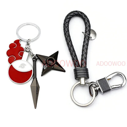 Naruto Red Cloud Keychain