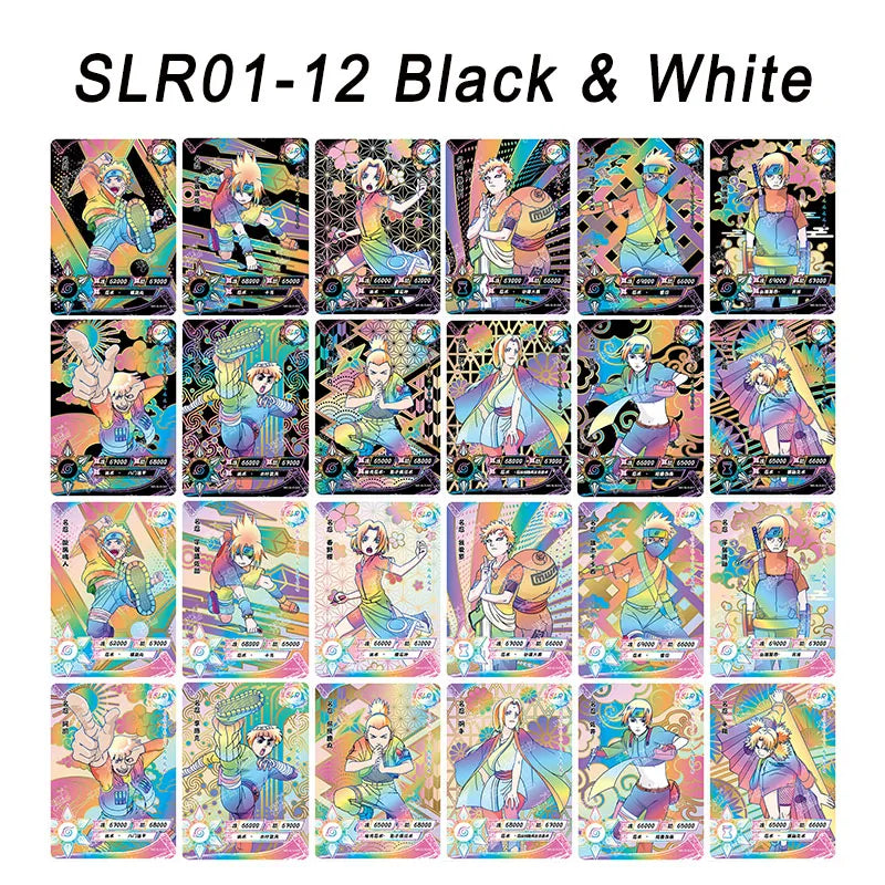 Naruto KAYOU Card Full Set Rare BP NR SE GP CP SP CR MR PR SV SLR OR AR NR UR ZR TR Cards Uzumaki Naruto Anime Collectible Card