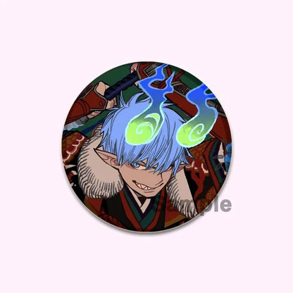 Blue Exorcist Okumura Rin Brooch Pins