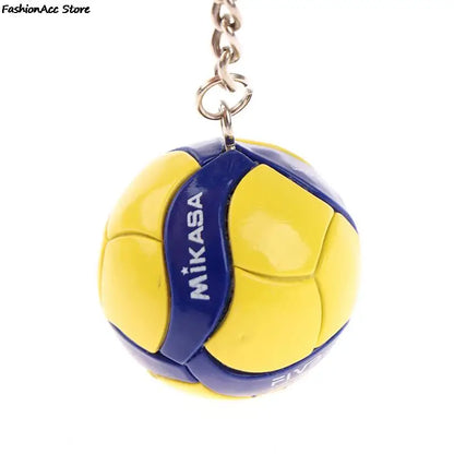 Volleyball PVC Keychain