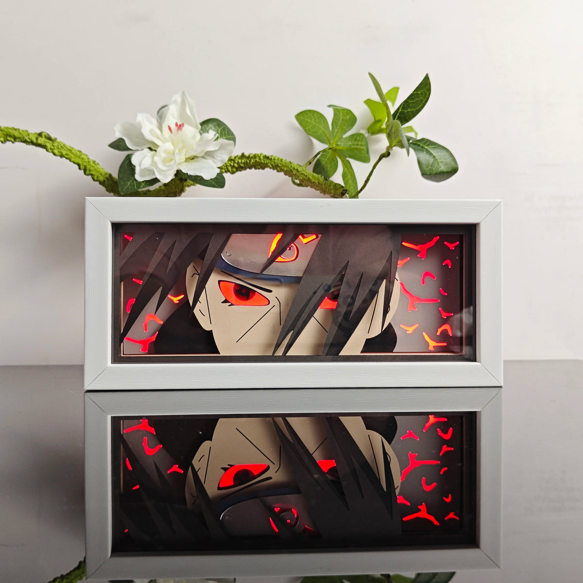 Anime Paper Carved LED Lamp