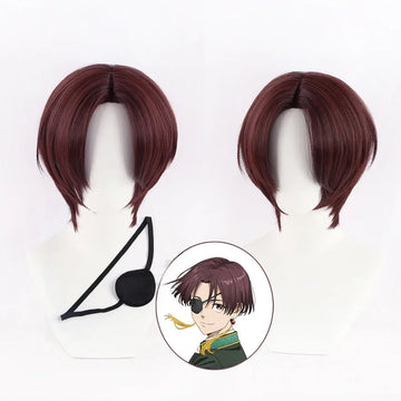 Wig and Eyepatch