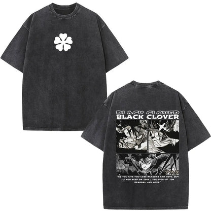 Black Clover Yami Sukehiro Washed T Shirt