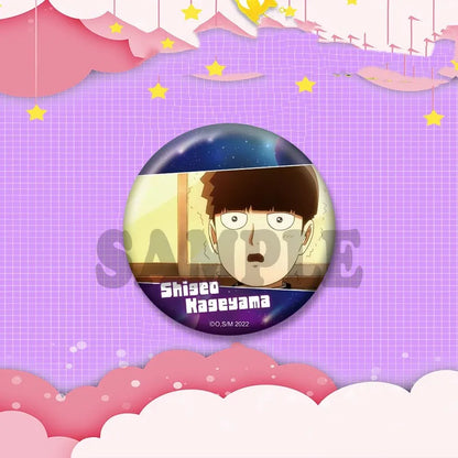 Mob Psycho 100 Character Lapel Pin