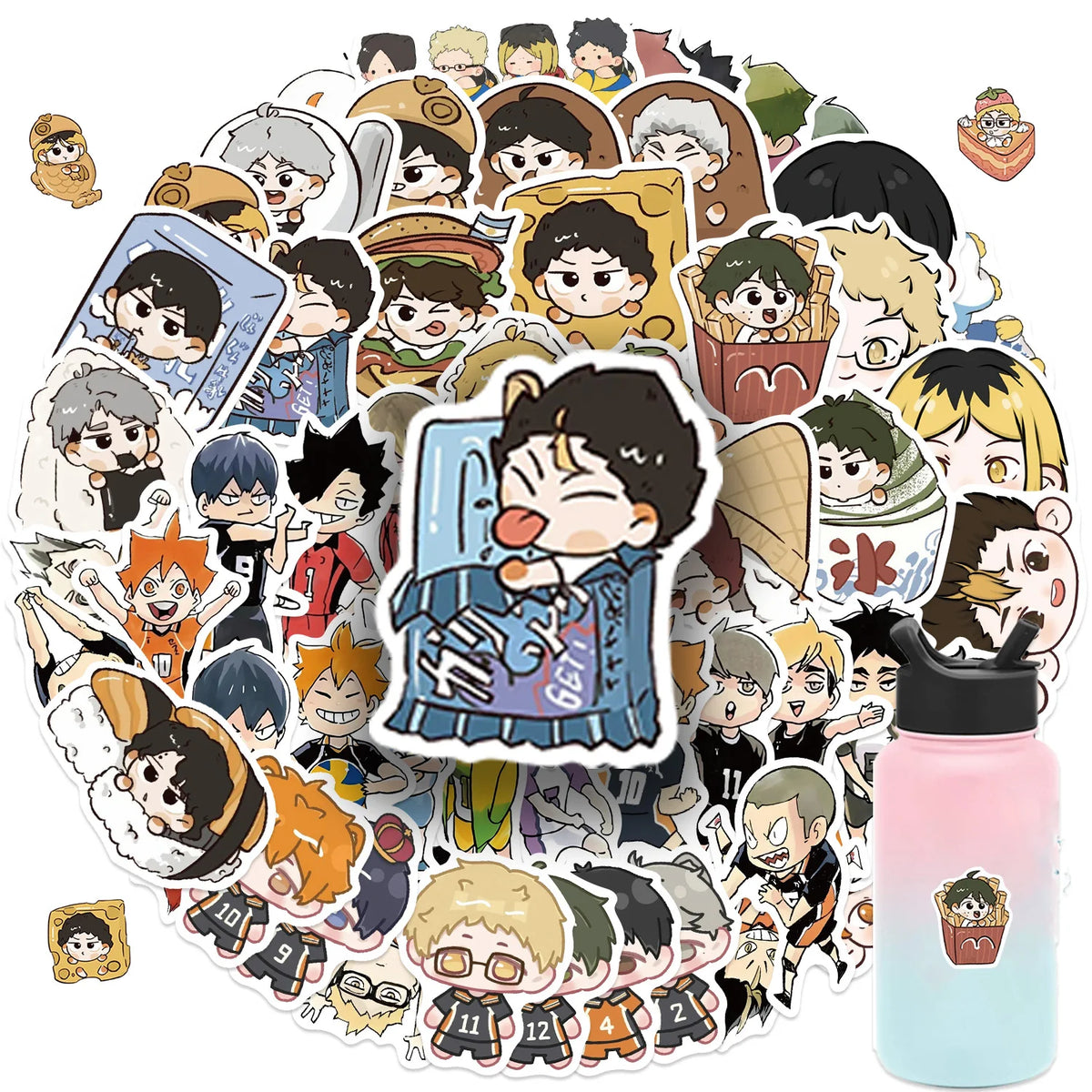 Haikyuu Hinata Graffiti Stickers