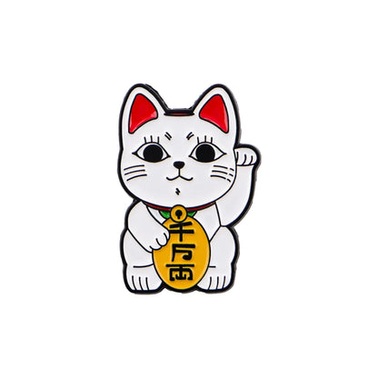 Anime Characters Kawaii Cat Enamel Pin