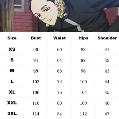 Tokyo Revengers Ran Haitani Uniform
