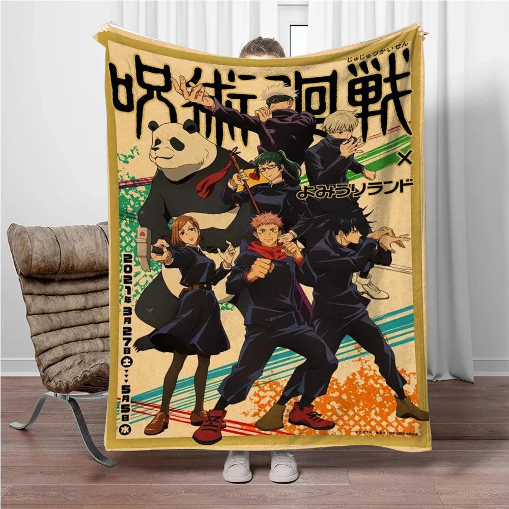 Jujutsu Kaisen Flannel Blanket