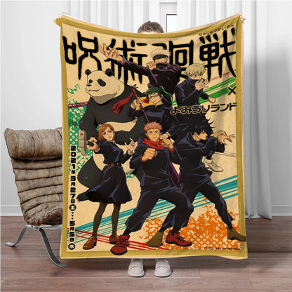 Jujutsu Kaisen Flannel Blanket