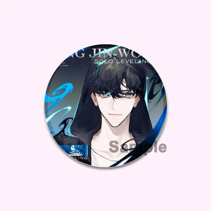 Solo Leveling Cheng Xiaoyu Button Pin