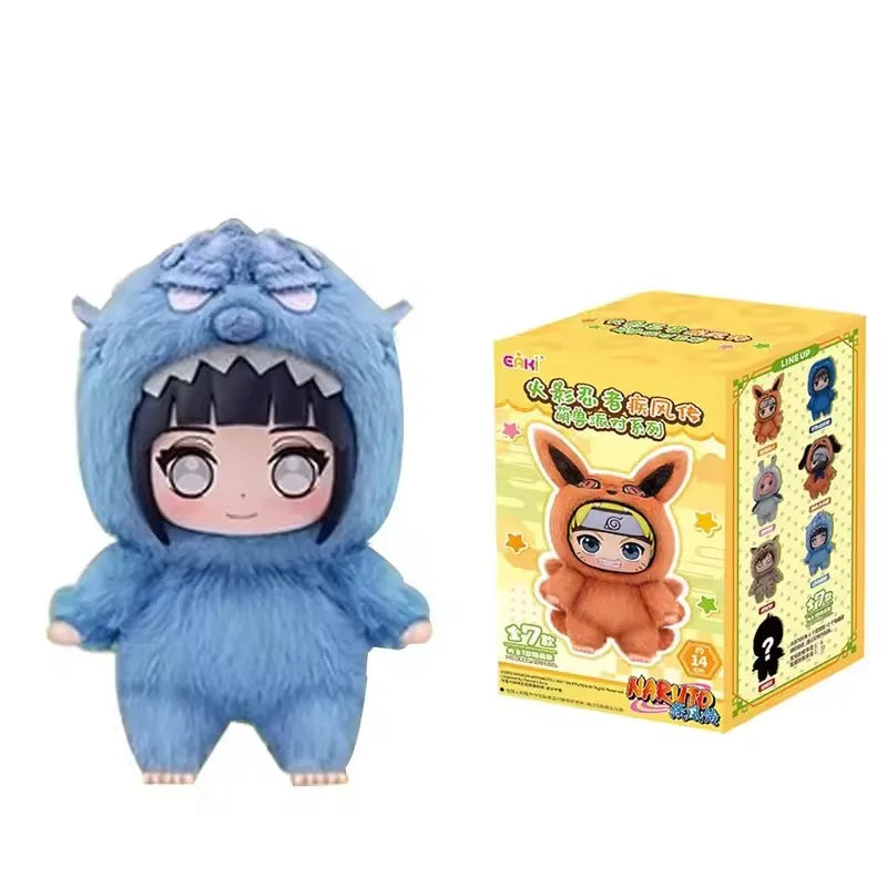 EAKI Naruto Blind box Naruto Shippuden Party Series Naruto KeyChain Doll Toy Collection Gift