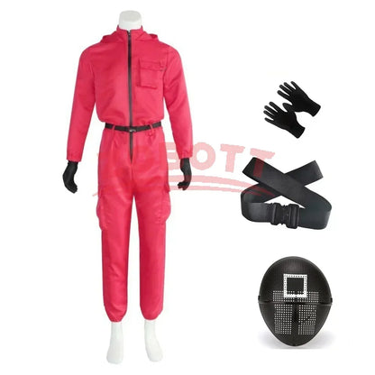 Red Calamari Jumpsuit