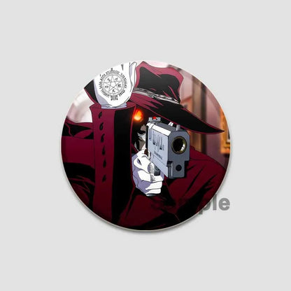 Hellsing Ultimate Alucard Pin Button