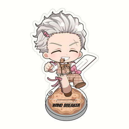 WIND BREAKER Brown Safari Acrylic Stand