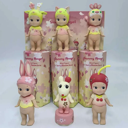 Mini Sonny Blind Box Cherry Blossom Spring Series Mini Anime Figures Ornaments Christmas Birthday Gift