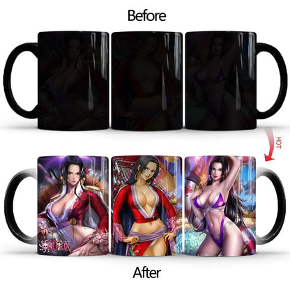 One Piece Luffy Color-Changing Mug
