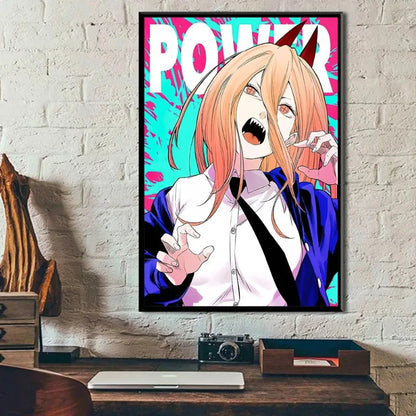Chainsaw Man Denji Canvas Poster