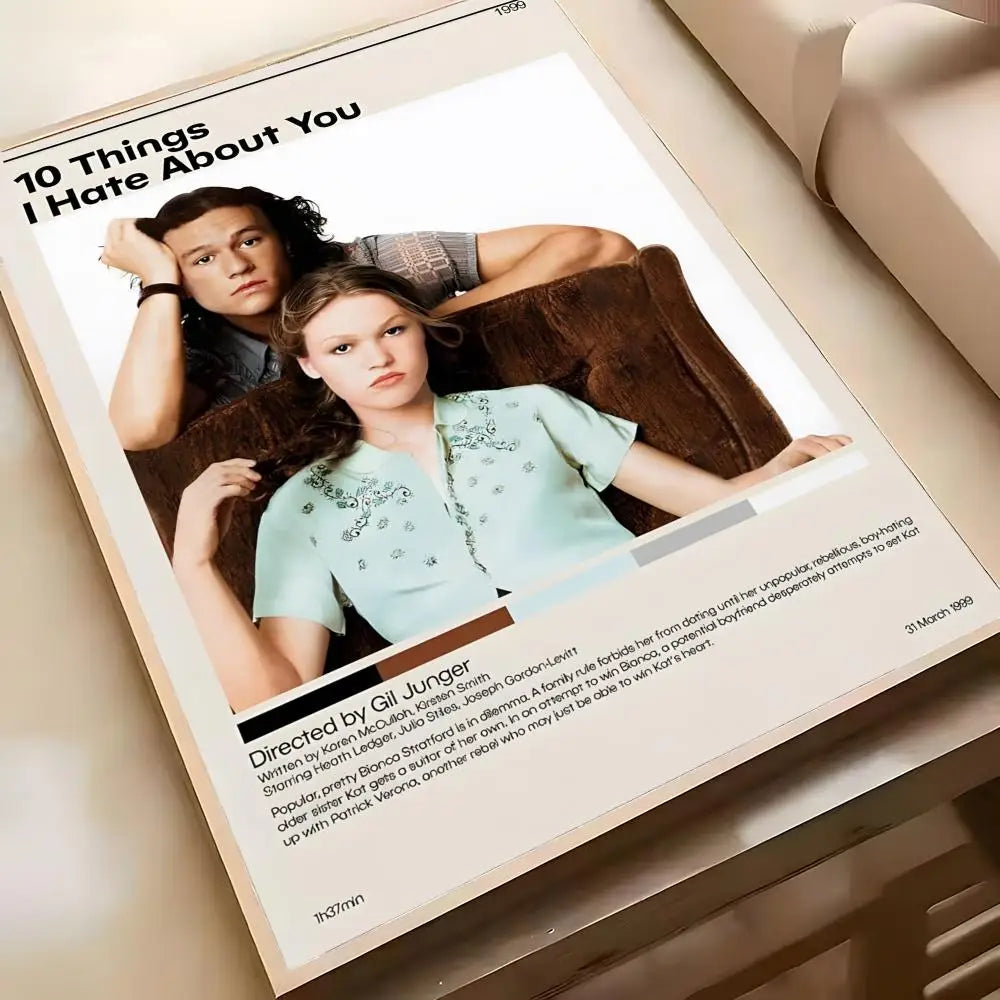 10 Things I Hate About You Wall Sticker