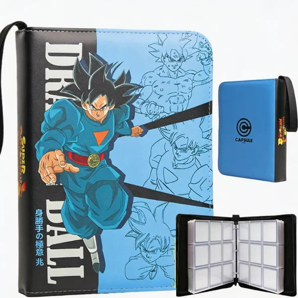 400pcs/900pcs Anime Dragon Ball Vegeta Folder Binder card Holder Game Cards Album Book Collection Cards Storage bag Kids Gifts