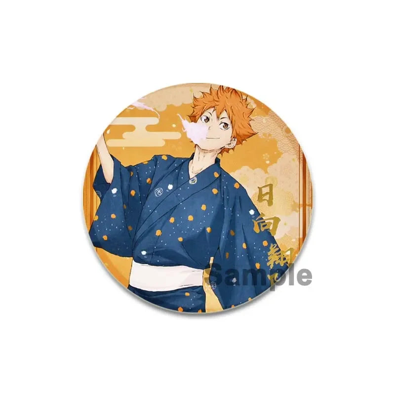 Haikyuu! Karasuno Brooch Pins
