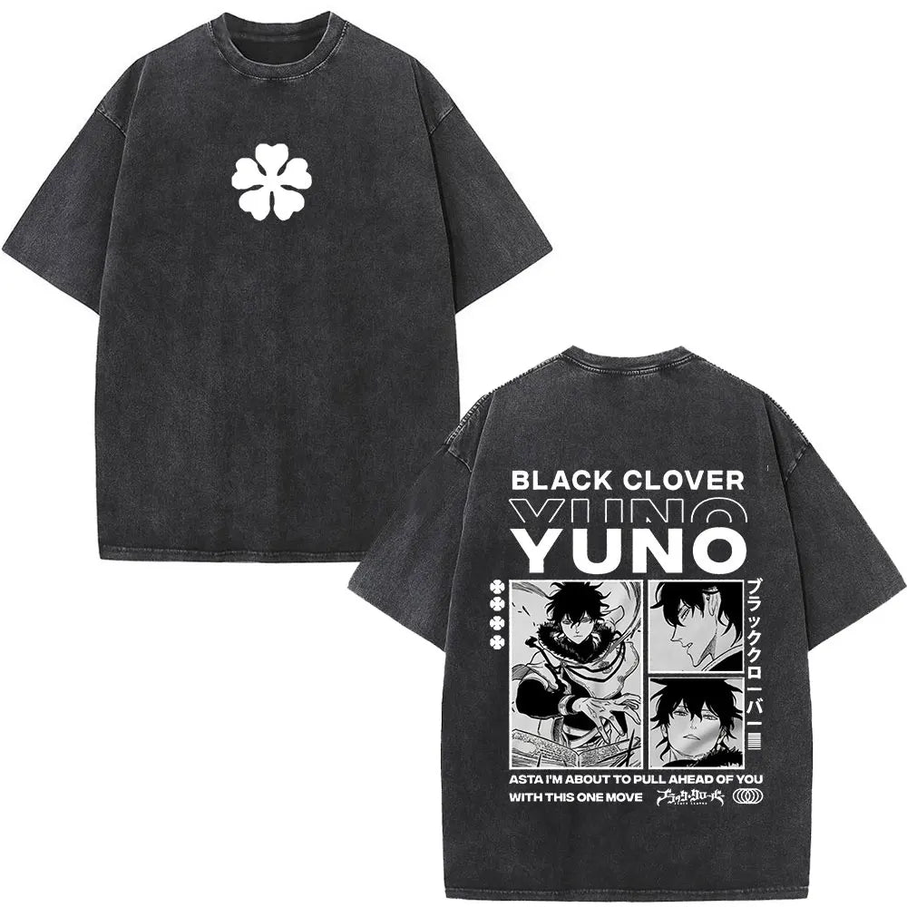 Black Clover Yami Sukehiro Washed T Shirt