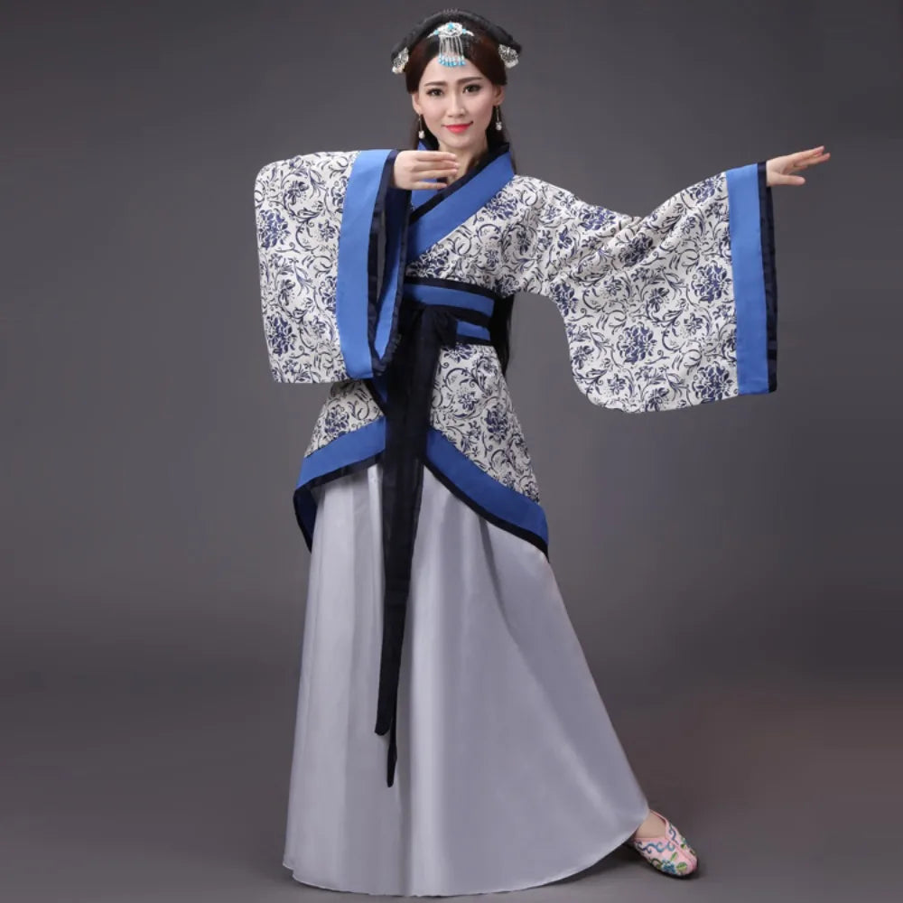 Chinese Hanfu Vintage Dress