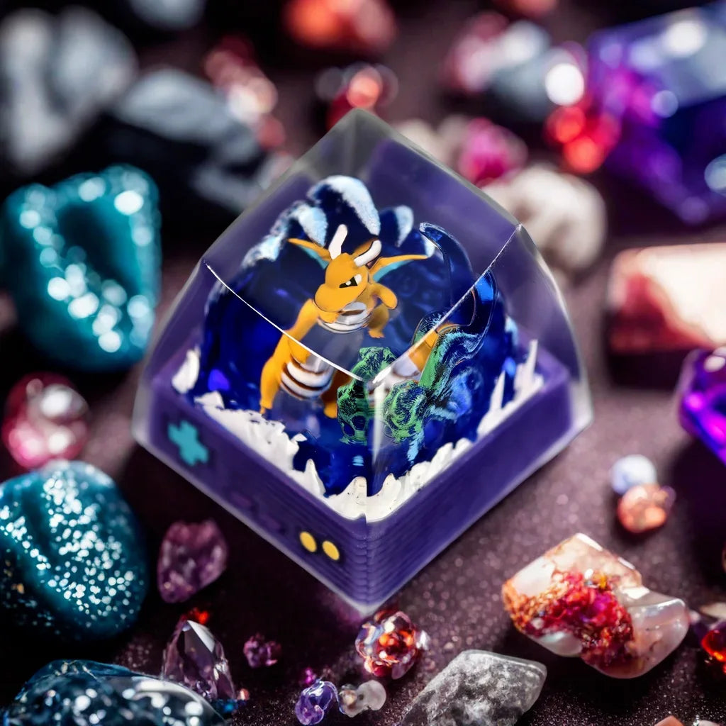 Pokemon Gengar Resin Keycaps