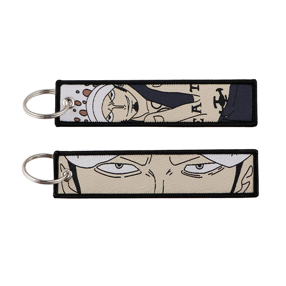 Anime Embroidery Keychain