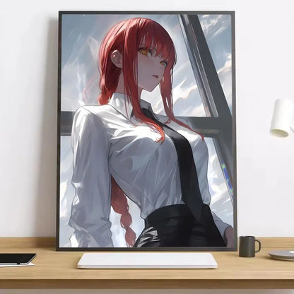 Chainsaw Man Makima Canvas Poster