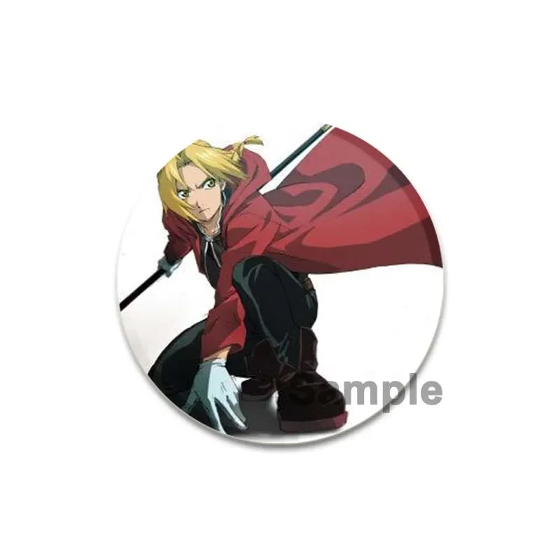 Fullmetal Alchemist Brooch Pin – 58Mm