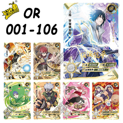 Naruto KAYOU Card Full Set Rare BP NR SE GP CP SP CR MR PR SV SLR OR AR NR UR ZR TR Cards Uzumaki Naruto Anime Collectible Card