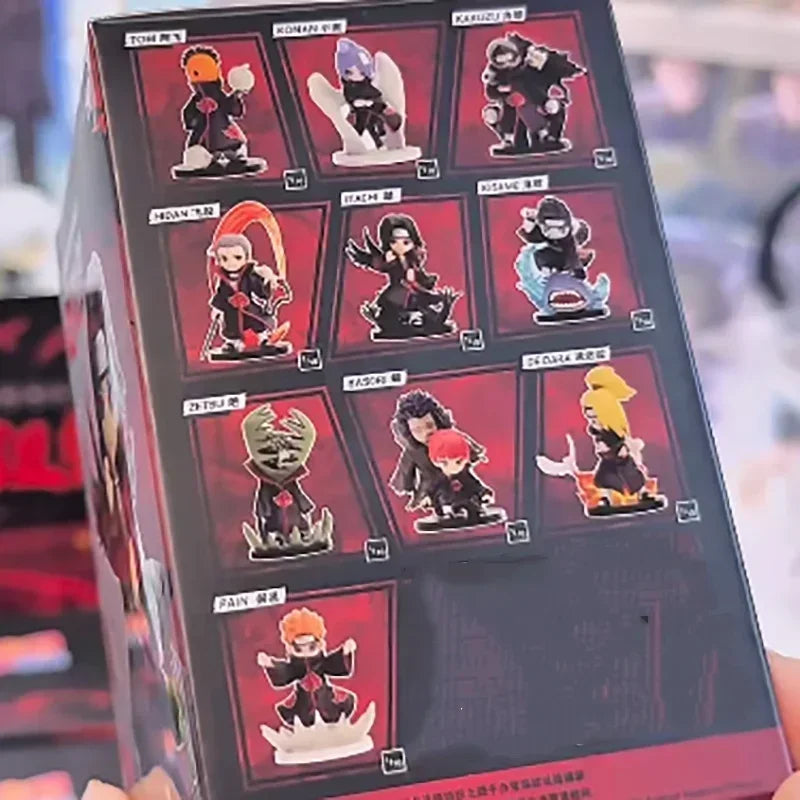 POP MART GONG Naruto Shippuden Akatsuki Arc Series Blind Box Guess Bag Original Toys Doll Cute Anime Figure Ornaments Gift