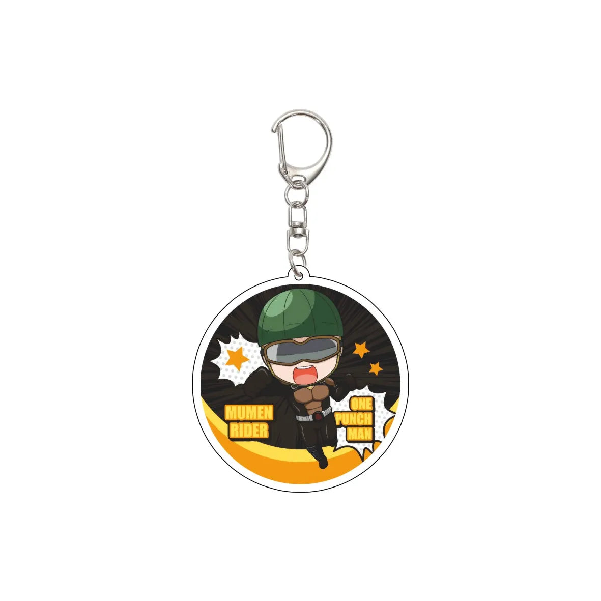 One Punch Man Saitama Keychain