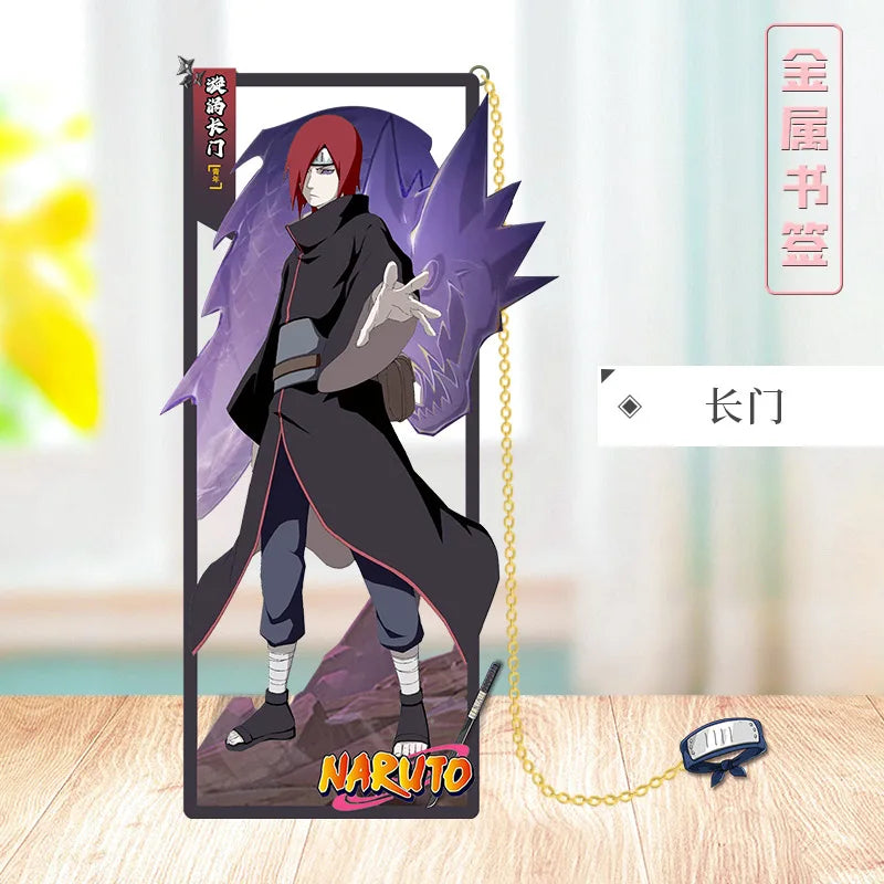Naruto Sasuke Metal Bookmark