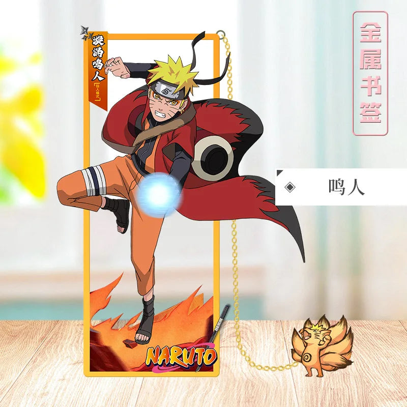 Naruto Sasuke Metal Bookmark