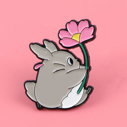Anime Movie Animal Enamel Pin
