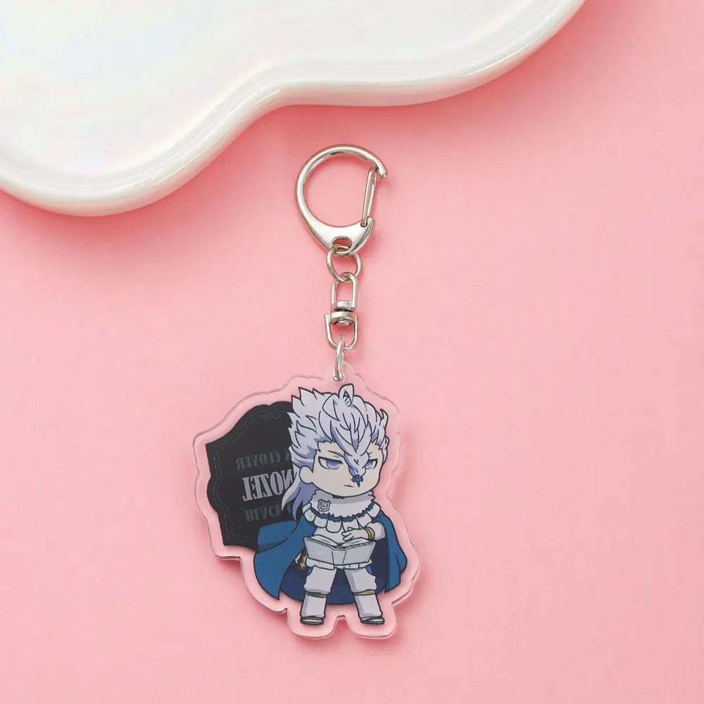 Black Clover Acrylic Keychain