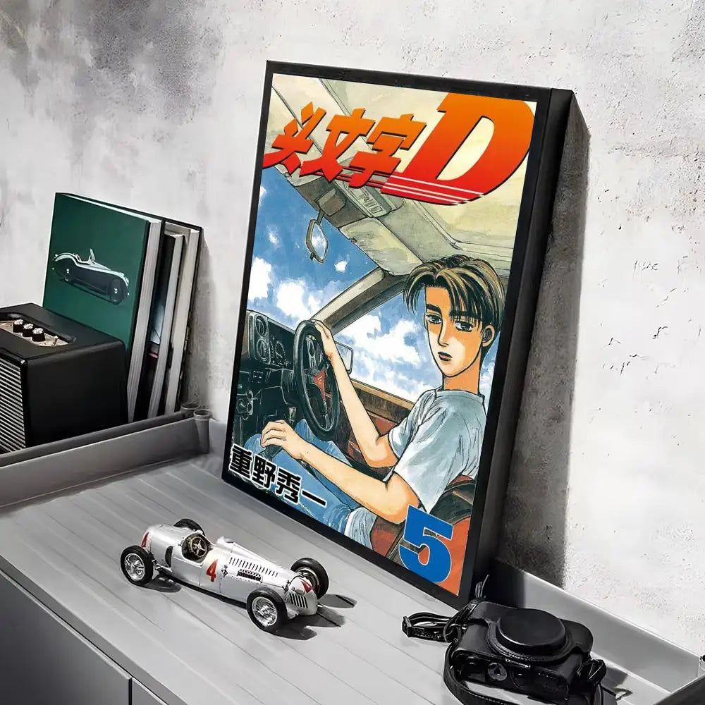 Initial D Car Wall Art