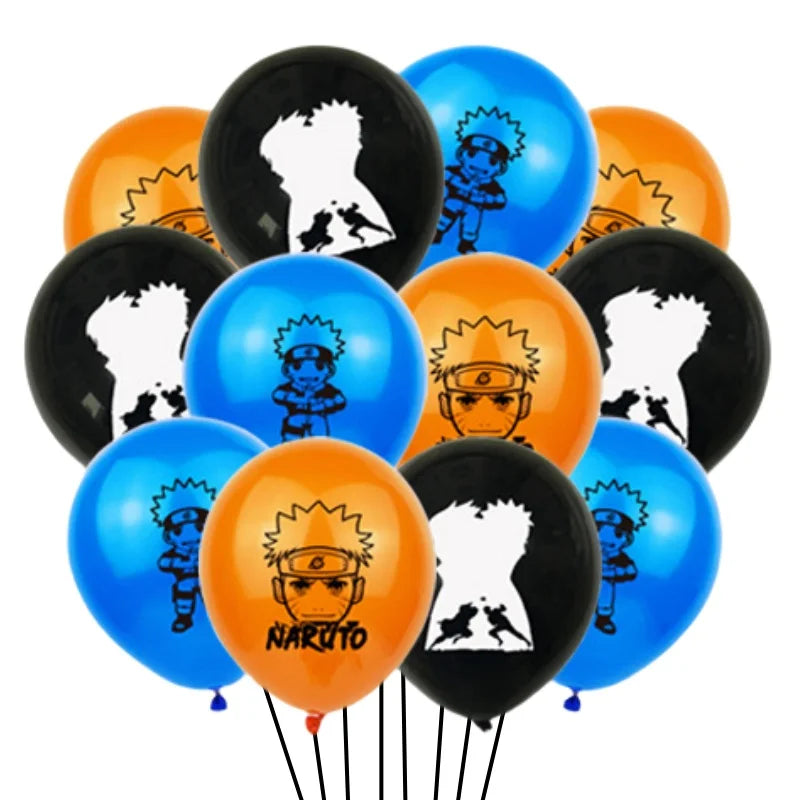 Naruto Latex Balloons Set