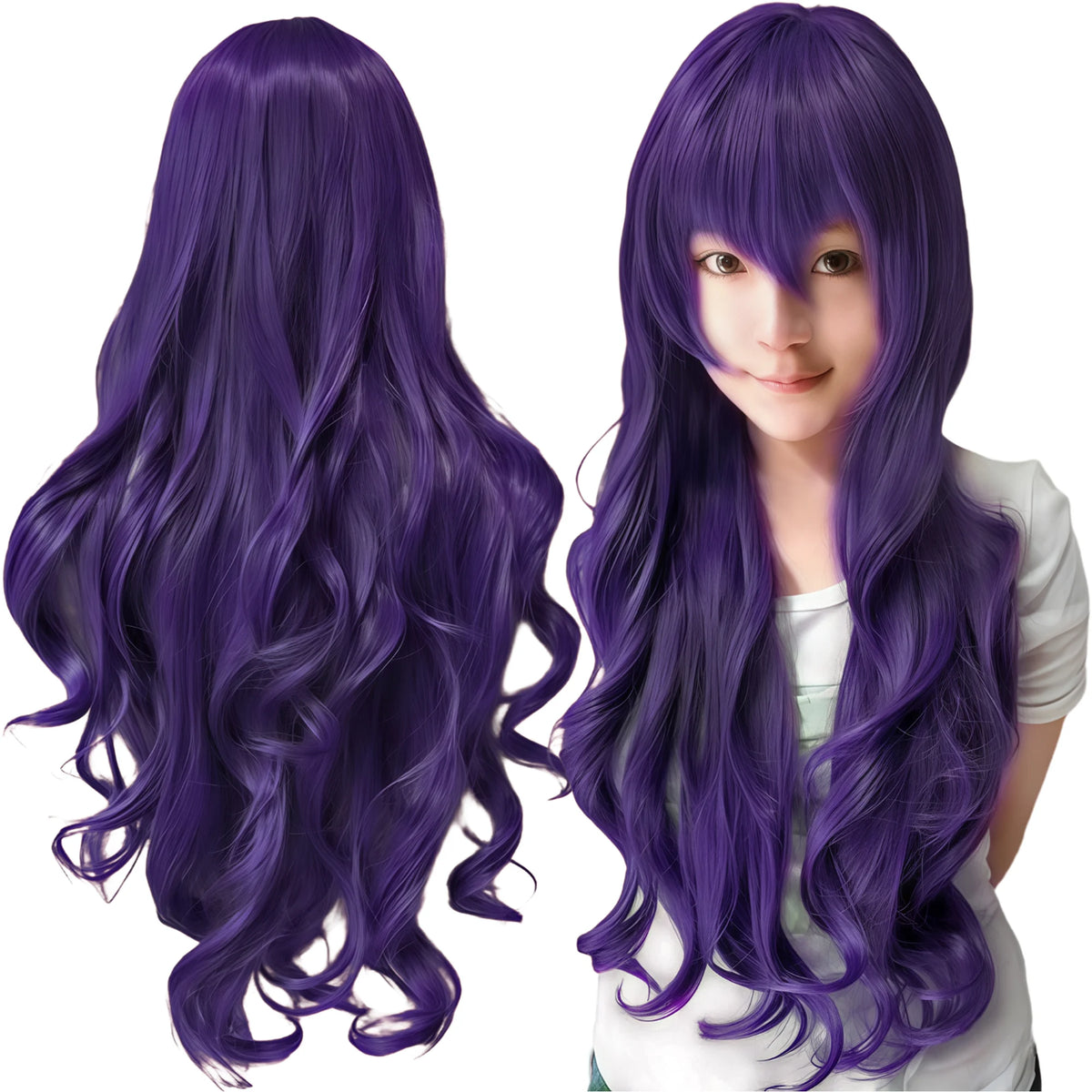 Sailor Moon Sailor Pluto Curly Wig