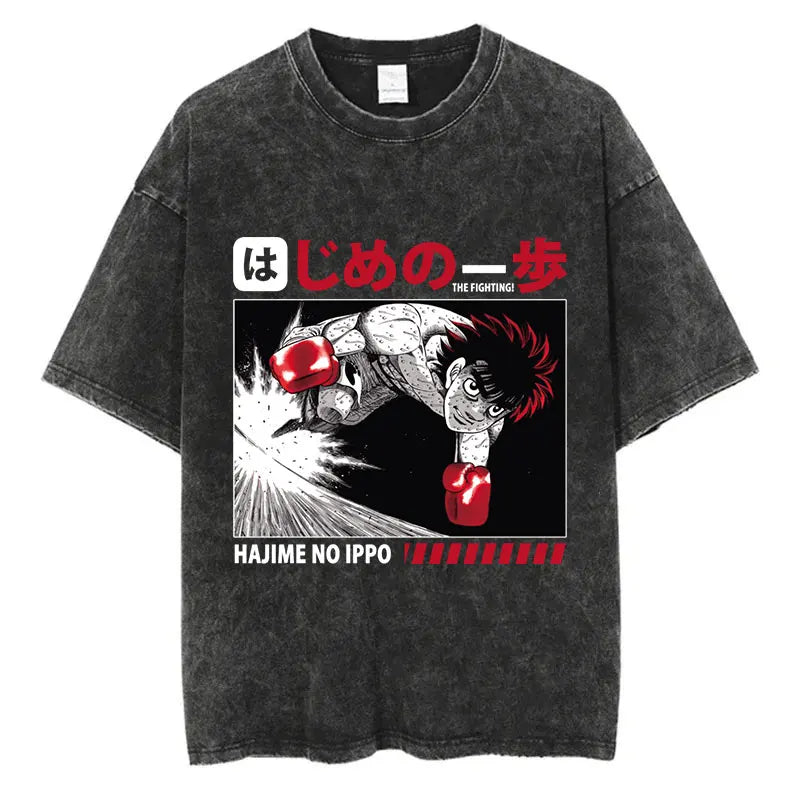 Hajime No Ippo Kamogawa Oversized T-Shirt